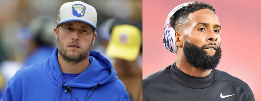 Rams’ Matthew Stafford Breaks Silence on Seeing Odell Beckham Again Ahead Of Ravens Clash