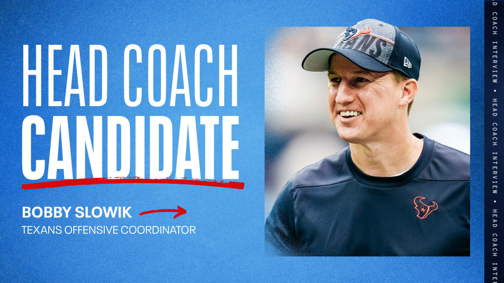 News Now: Bobby Slowik of the Houston Texans is wanted and will interview for three head coaching positions.